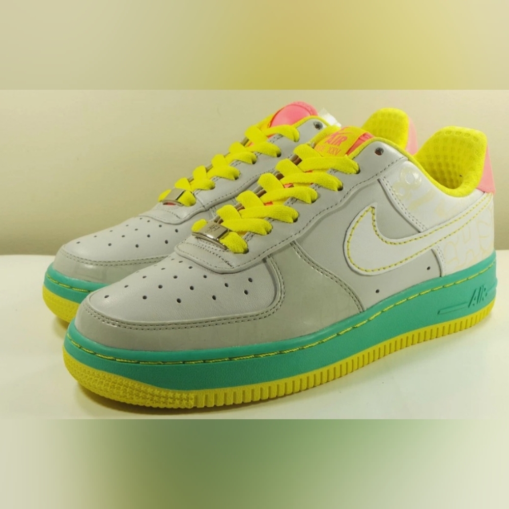 NIKE AIR FORCE 1 - DS  GREY AZURE REFLECTOR 7 MAX 180 DENIM SAFARI ANIMAL 1 90